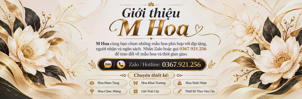 Ảnh bìa Shop hoa tươi Quận 1 - Chọn sắc hoa cho người thương